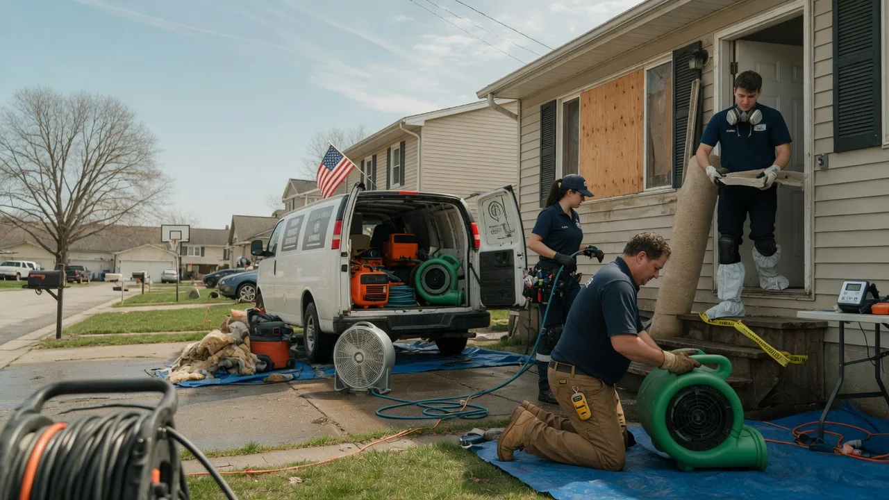 Water Damage Restoration in Hartford City, IN near me